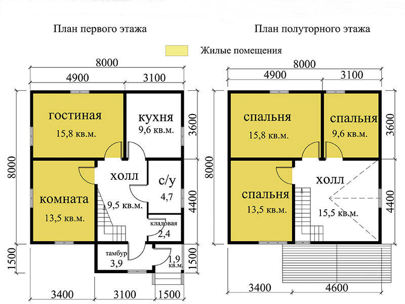 Дома из бруса