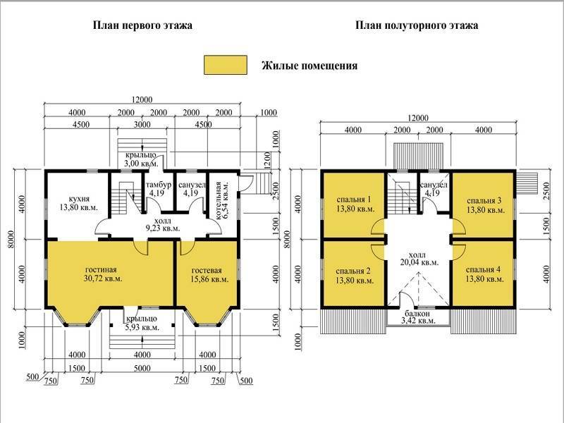 № 16-20. Дом из бруса 10х10,5